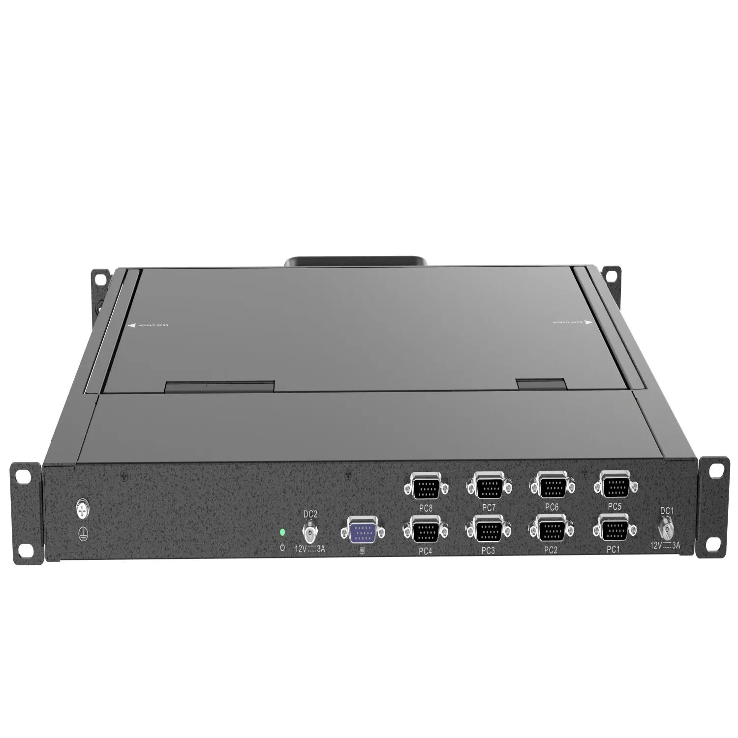 RJ45 Hotkey 4 8 16 24 32 выдвижных ящиков пульт дистанционного управления через ip kvm консоль 1u стойка ЖК-кВМ переключатель