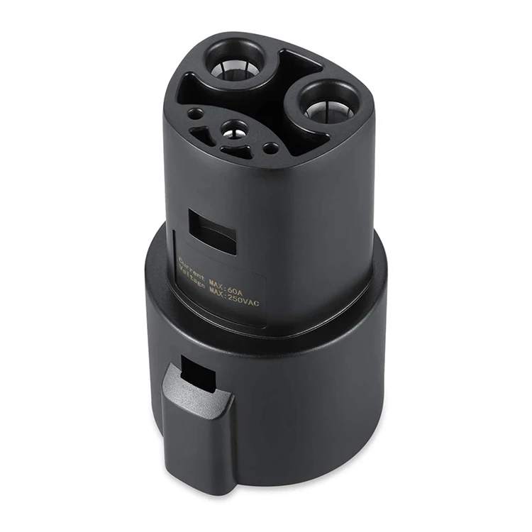 60A 250V AC SAE J1772 Тип 1 до Тесла электрический автомобиль EV зарядное устройство адаптер Evse адаптер для зарядного устройства для Tesla