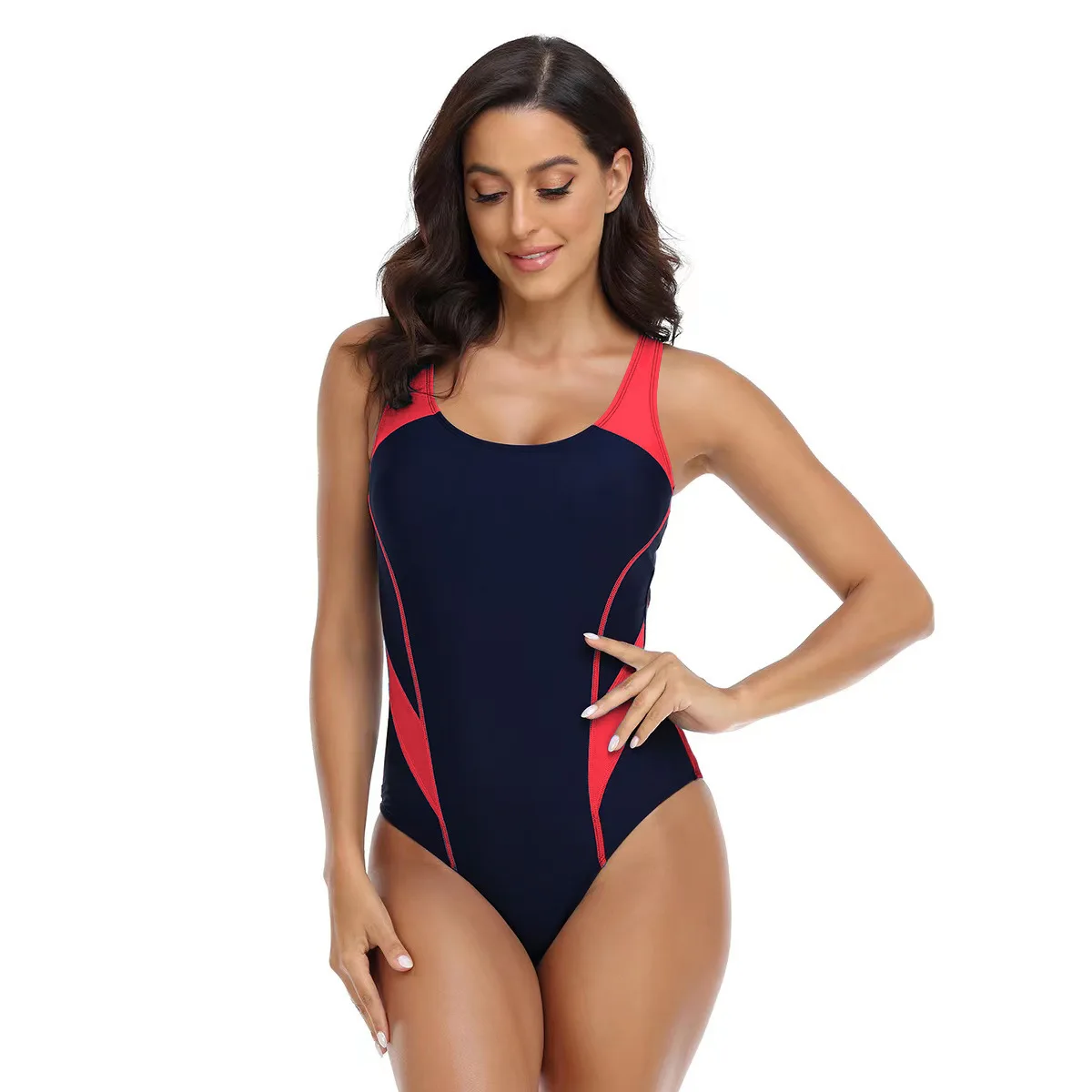 2024 sexy xxx one piece swimwear for girl briefs tight training competition designer swimsuits for women
