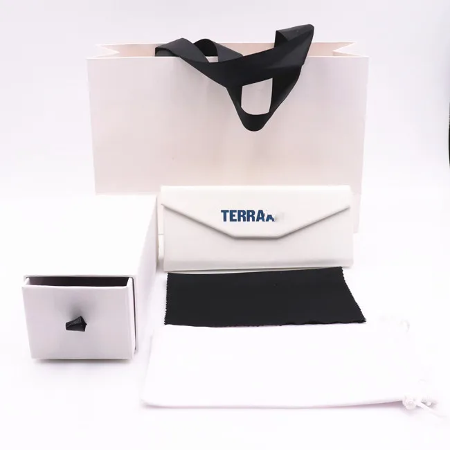 Unisex wholesale microfiber cloth hard sliding box custom logo leather sunglasses case PU slide folding Sunglasses Case