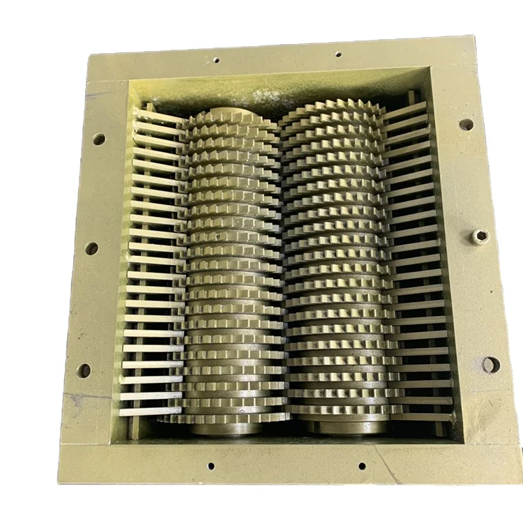 
Double shaft design and new condition shredder machine chamber box plastic crushing machine 
