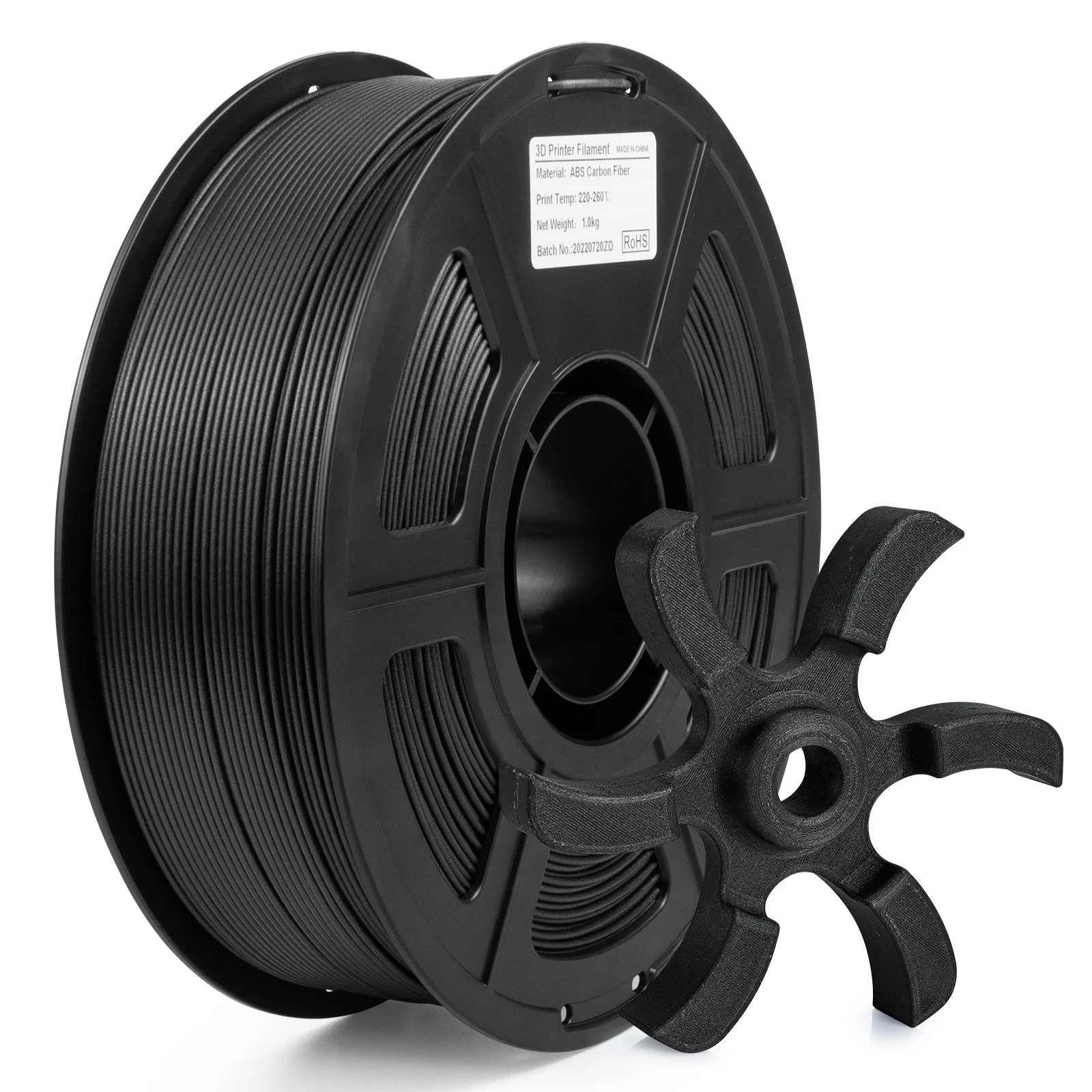 High strength iSANMATE  3D Printing supplier ABS carbon fiber filament 1.75mm 1kg/roll for 3d Printing