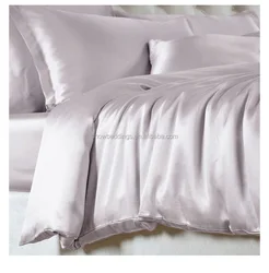 100% mulberry silk yarn dyed duvet cover
