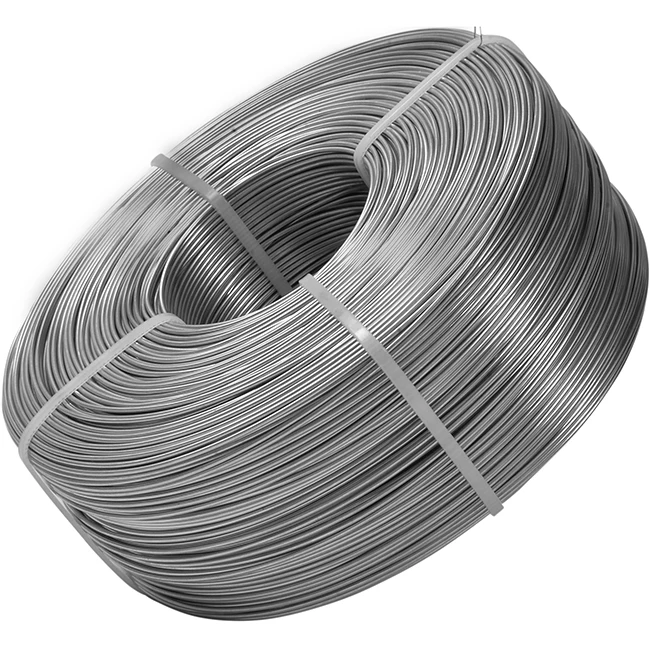 0.8mm 201 304 316 SS stainless steel cold drawing wire  rope for welded mesh fence