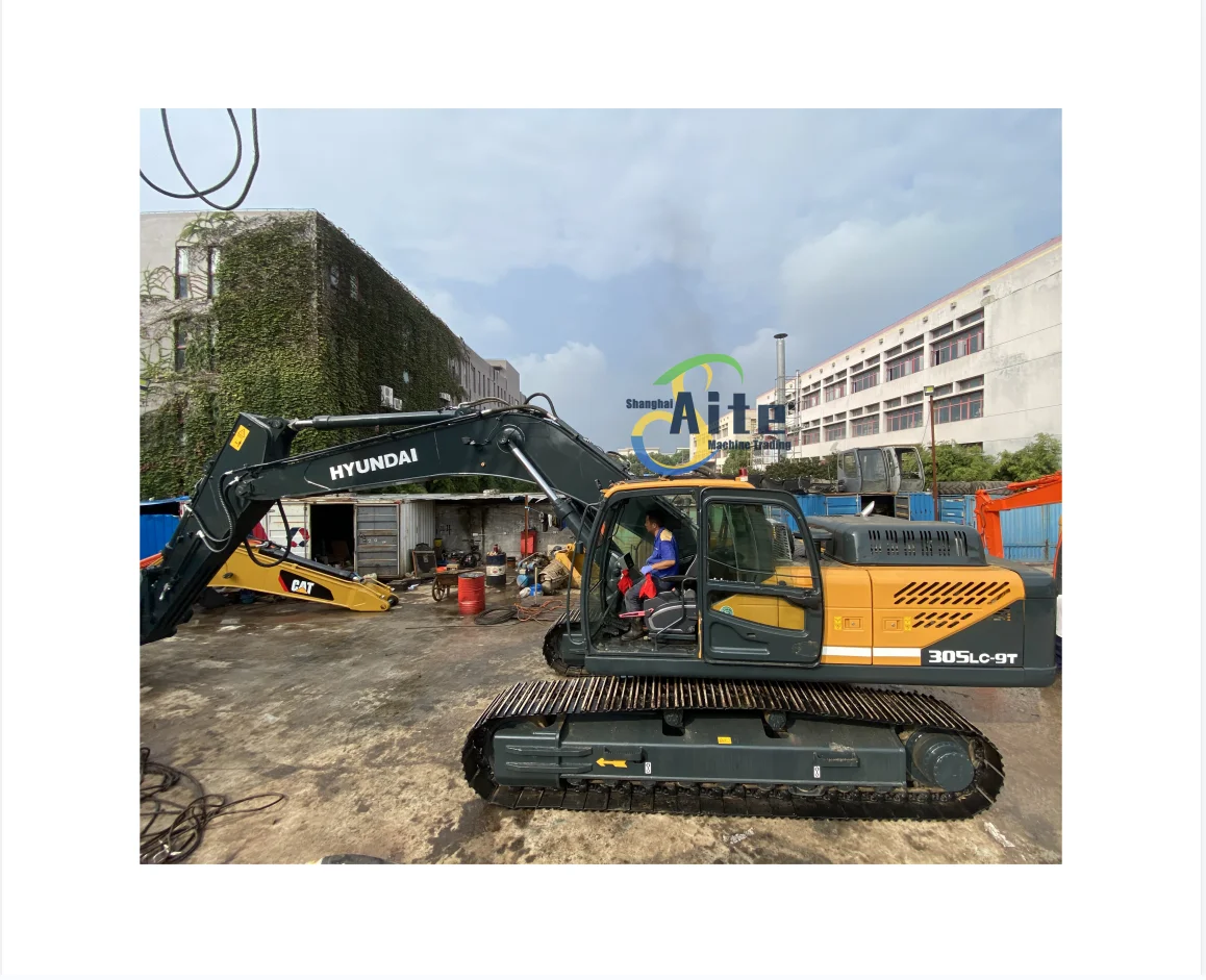 tracked excavator hyundai 305lc-9t 2019 2020 model hydraulic machinery 300lc 335lc excavator