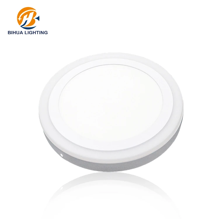 Best Price Indoor Home Office Square Round Aluminum Two Color 3w 6w 12w 18w Smd Surface RGB Led Panel Light