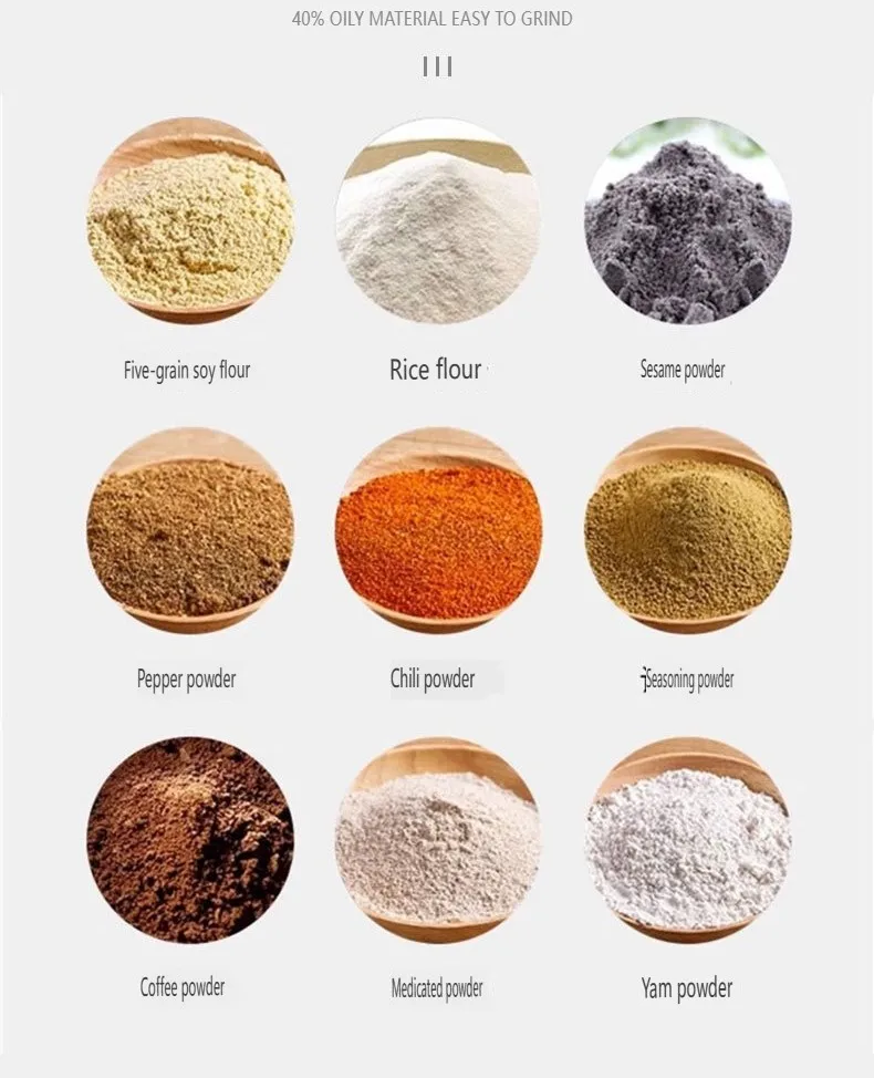 Pulverizer Flour food Spice grain coffee bean set