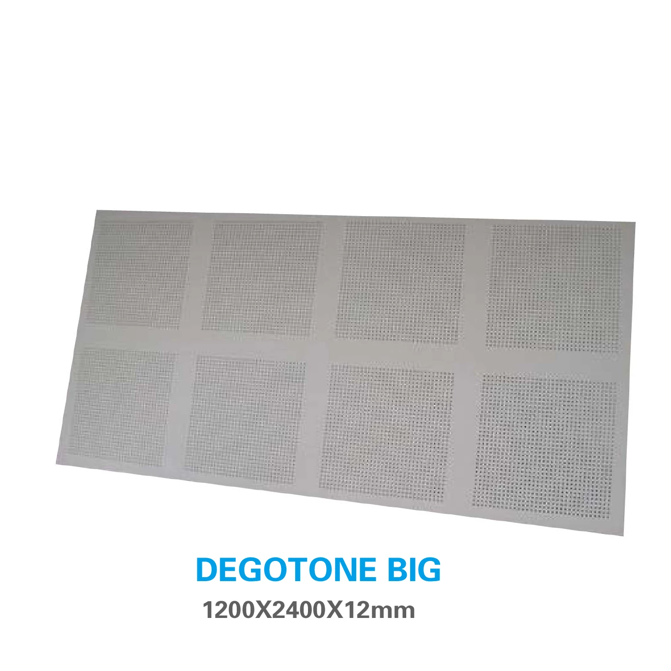 High-strength perforated gypsum board for acoustic ceiling and wall panels plasterboard