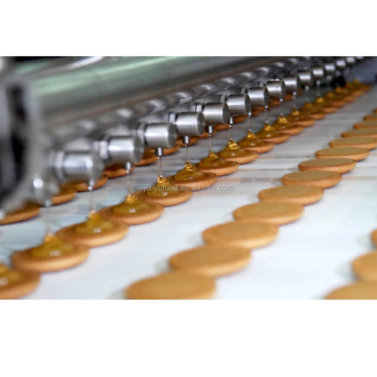 New forming  production line for sale wheel cake tunnel oven baking equipment