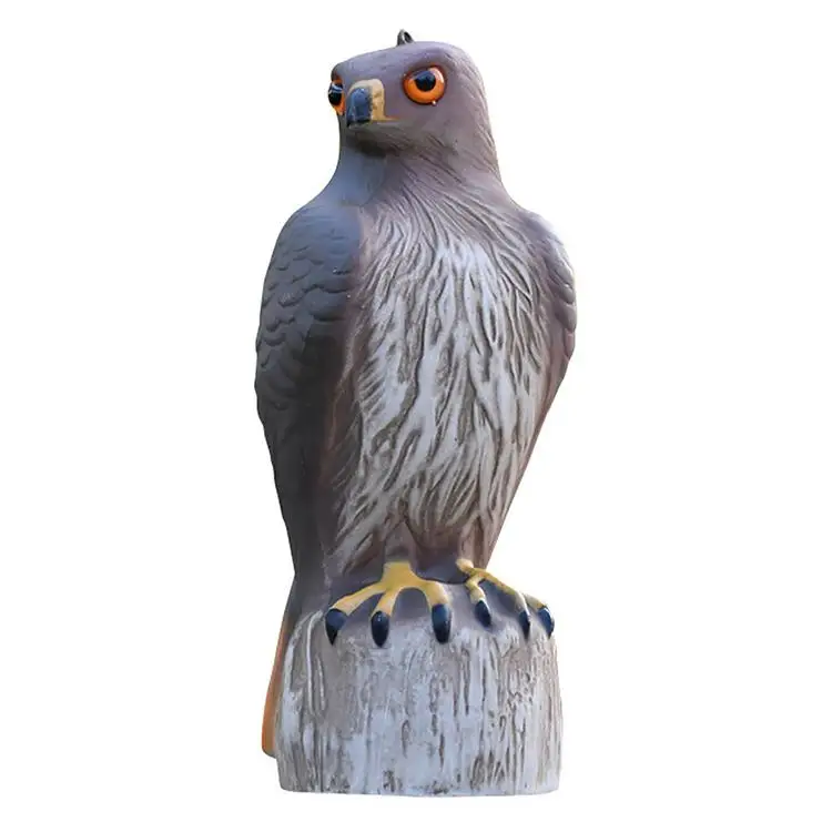 
Bird Scarecrow Hawk Hunting Decoy Statue Pest Repellent Garden Yard Protector 