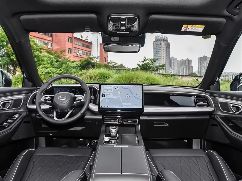 Высокопроизводительные новые автомобили в Китае 7 мест Gac Trumpchi Gs8 5 дверей внедорожники передние полноприводные авто для продажи