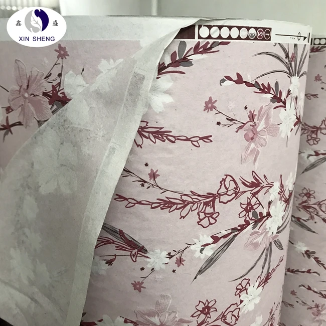 heat transfer sublimation printing paper with flower design paper for polyester fabric