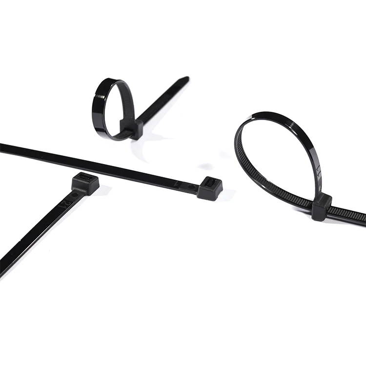 8,0x450 шины маленький печать черный нейлон маркер кабельных стяжек с теплостойкого металла ярлыка