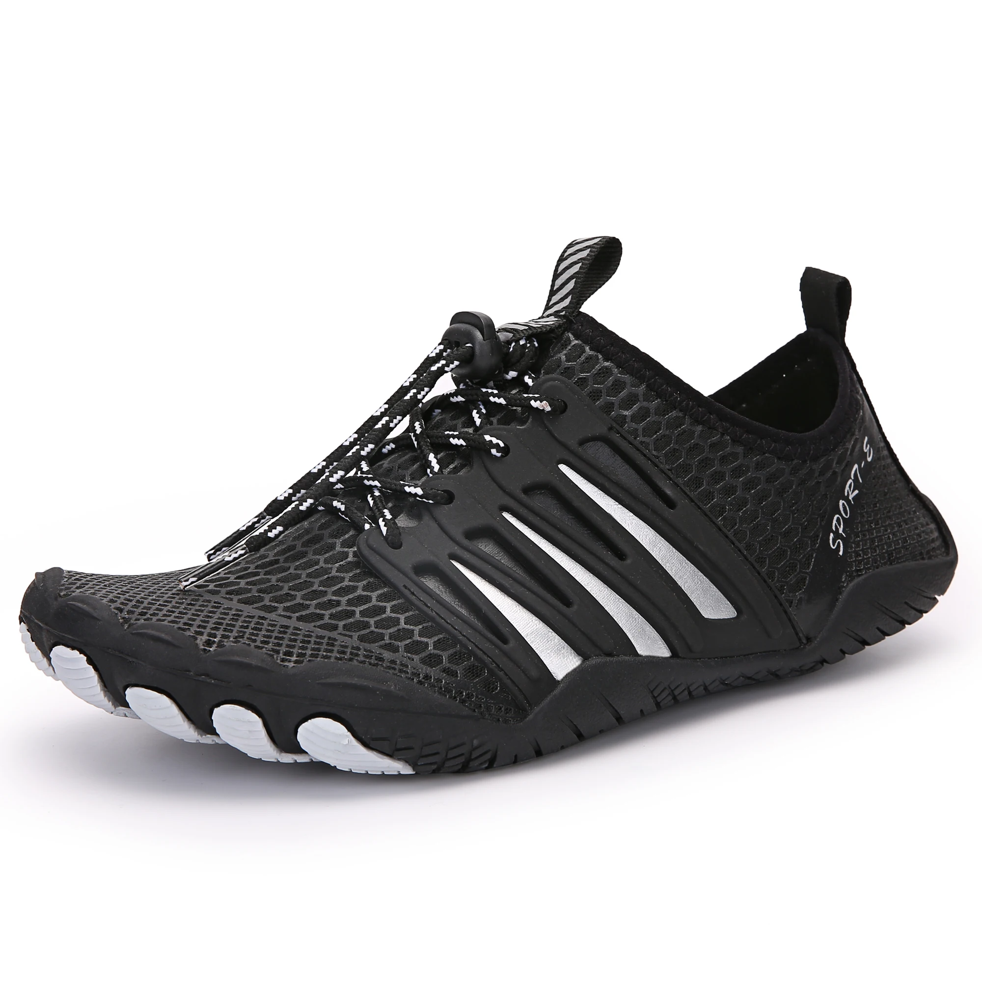 2021 Hot sales air layer fabric hole rubber outsole seashore beach walking wading shoes