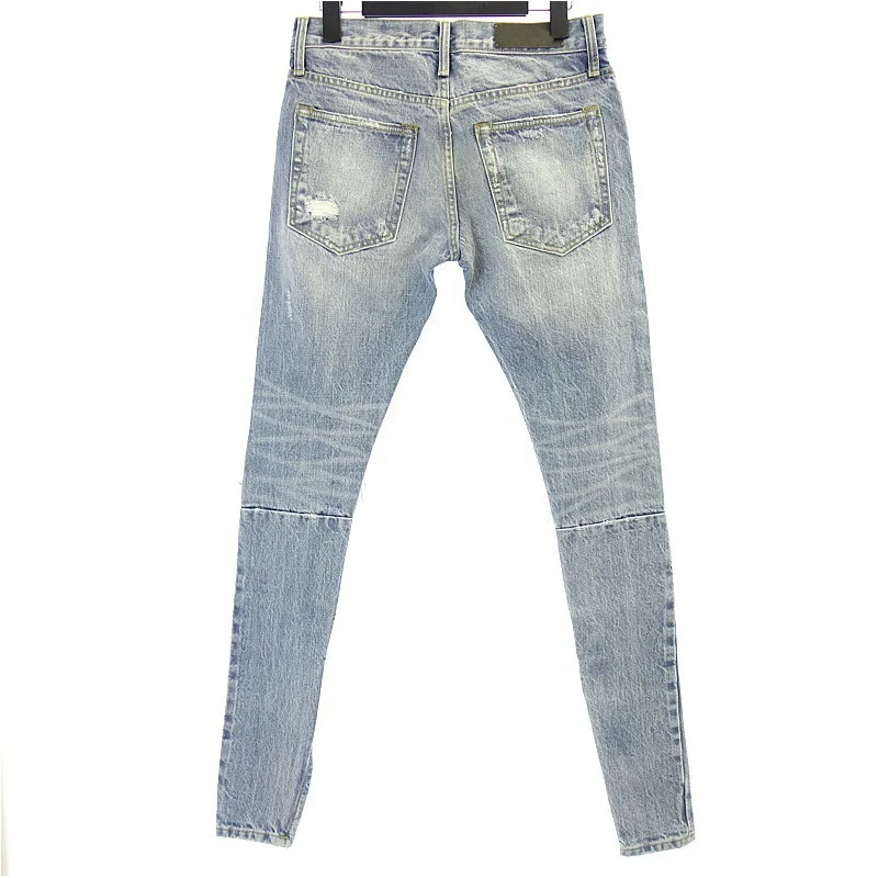 DiZNEW OEM China Factory japanese denim skinny jeans for men