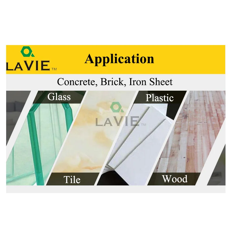 Многофункциональное сверло LAVIE DB02055 из стекла с треугольными насадками для керамической плитки бетона мрамора 3-12 мм