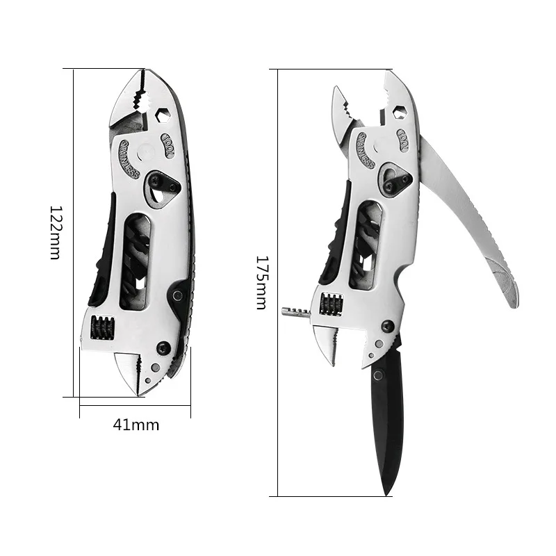 Outdoor camping pliers multi-purpose pliers Outdoor wrench tool combination