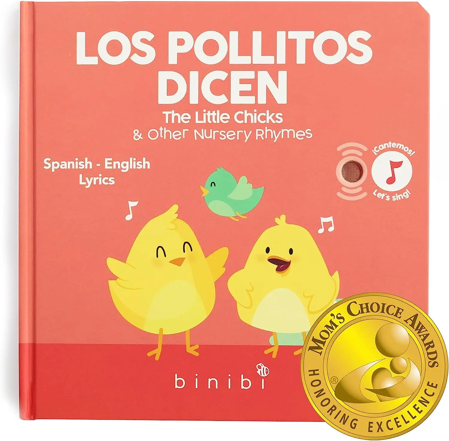 Испанская музыкальная книга для малышей 1-3 Los Pollitos Dicen
