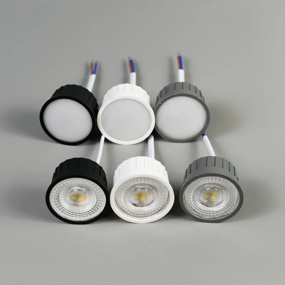 Pla+Alu Ceramic LED GU10 MR16 Module 5W 7W 9W 12W LED Light Module Ceiling Spot Down Light LED 220V 3CCT Dim High Lumen SMD COB