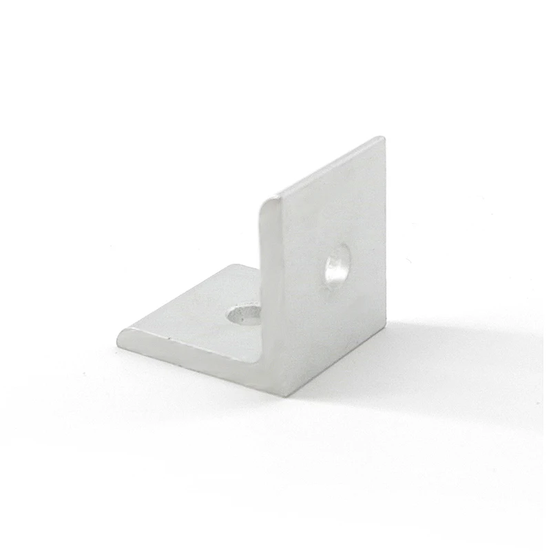 6002  2 hole inside 90 degree  corner bracket 30series L shape bracket part nice cnc connector for aluminium profile 3030