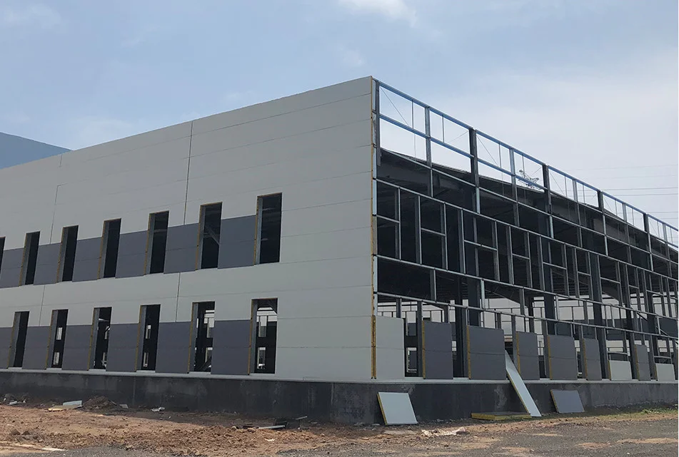 Pre Fabricated Warehouse Easy Construction Industrial Building China Fabricator Storage Warehouse
