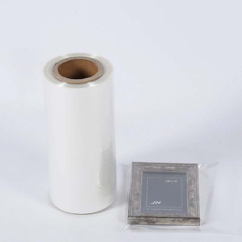 Eco-friendly Biodegradable Plastic Material Polyolefin PoF Shrink Film Tube Bags