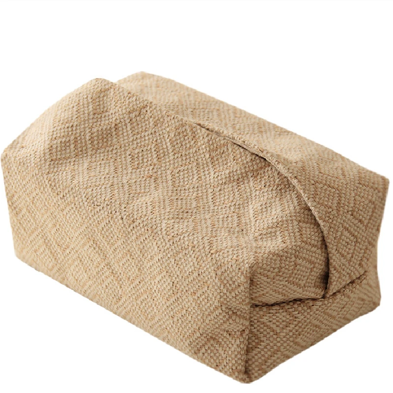 
Creative Retro Design Tissue Box Fabric Square Tissue Organizer Box Car Reusable Tissue Box 