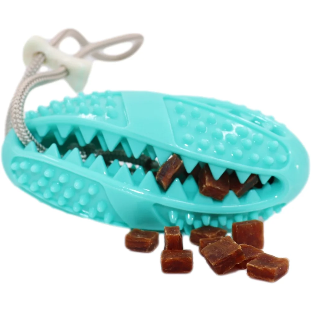 
Wholesale hot sale pet chewing rope ball leaking toy big dog 