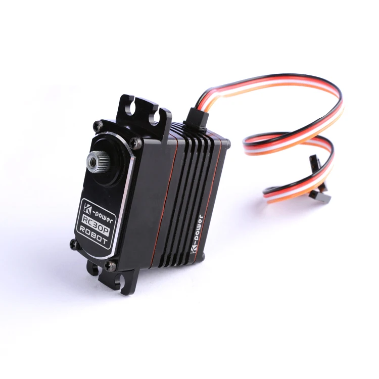 K-power RC30P 30kg 360 degree rotation Magnetic encoder servo/wheel rc robot servo