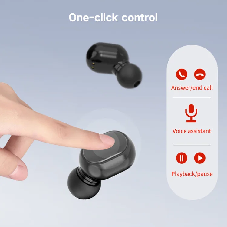  Беспроводные наушники A7S TWS Bluetooth V5.0 шумоподавление наушники-вкладыши для iPhone Xiaomi 2
