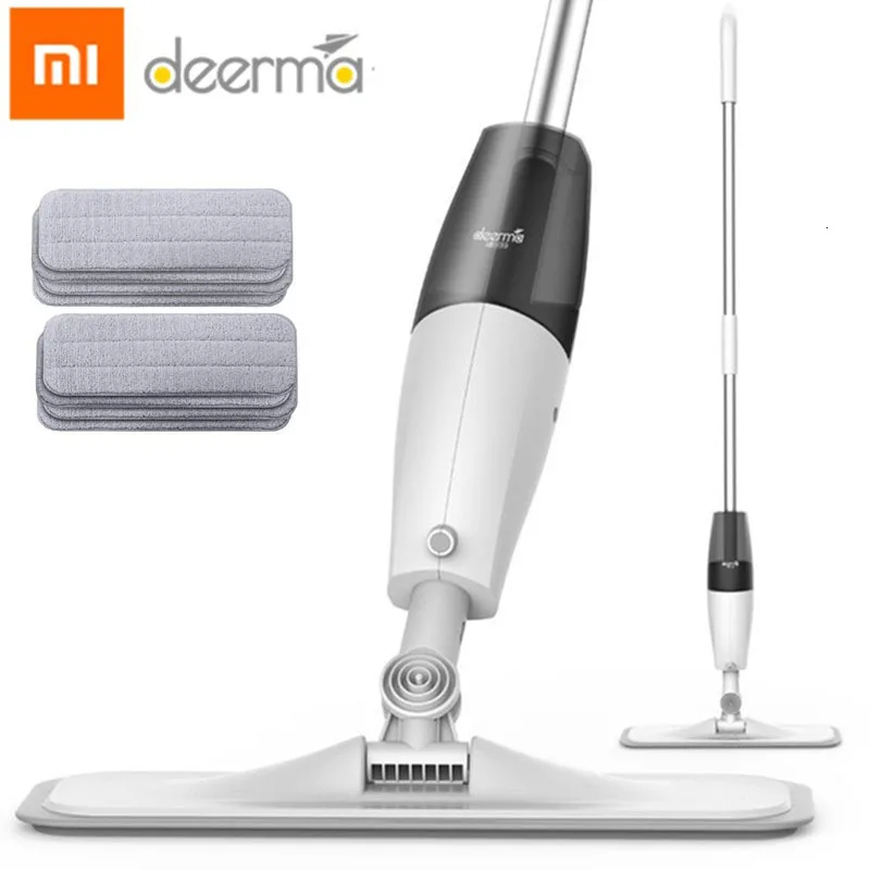 Швабра Xiaomi Deerma TB500 с распылителем воды, поворот на 360 градусов