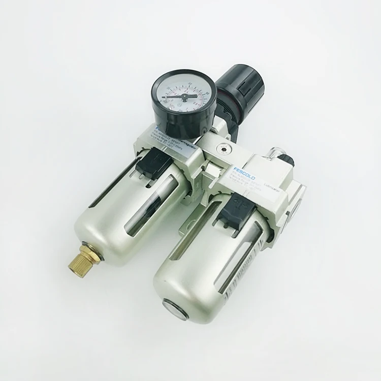 
AC3010-03 air dynamic pressure two-piece regulating valve air filter regulator with gauge 