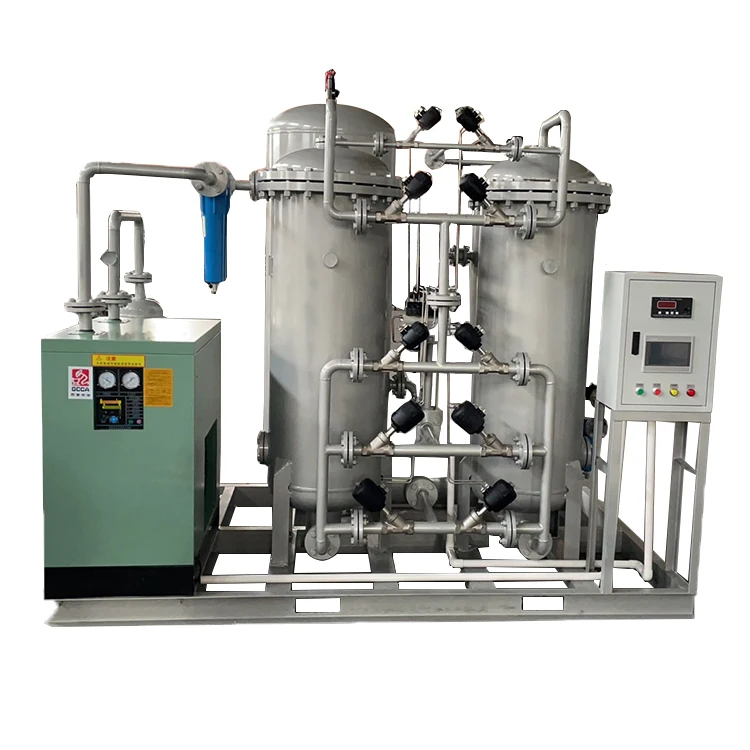 High Efficiency High Purity Industrial O2 PSA Oxygen Generator For Laser Cutting And Gas Filling & Bottling