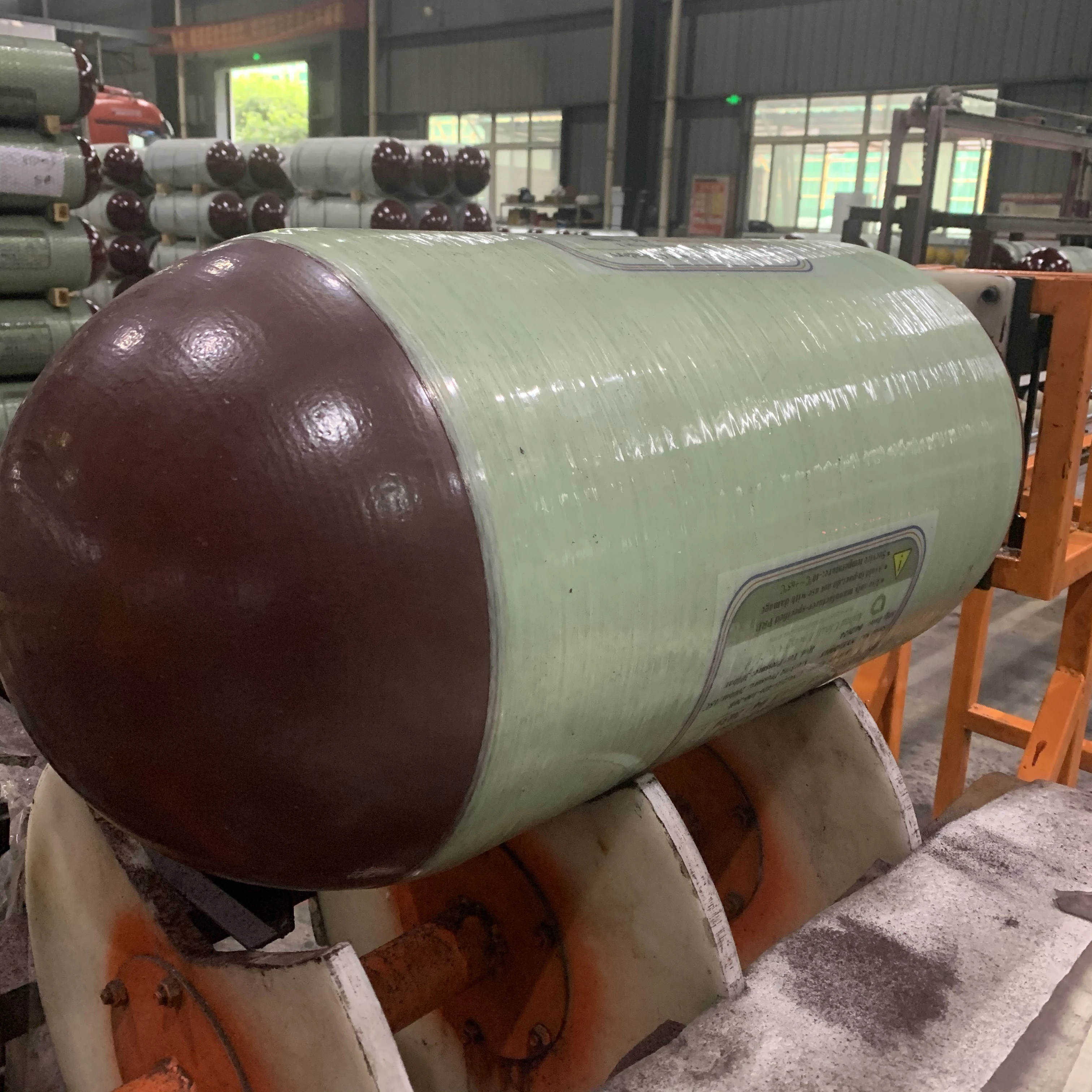 20--260L High Quality High Pressure Type 2 Steel CNG Gas Cylinder CNG Tank for Vehicle