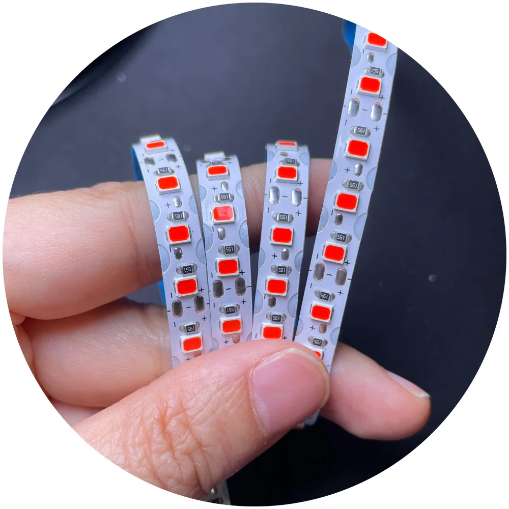 zigzag smd2835 120leds/m DC12V 1cm 10mm cuttable 15 single color work with split separently neon s type led strips 2 gen
