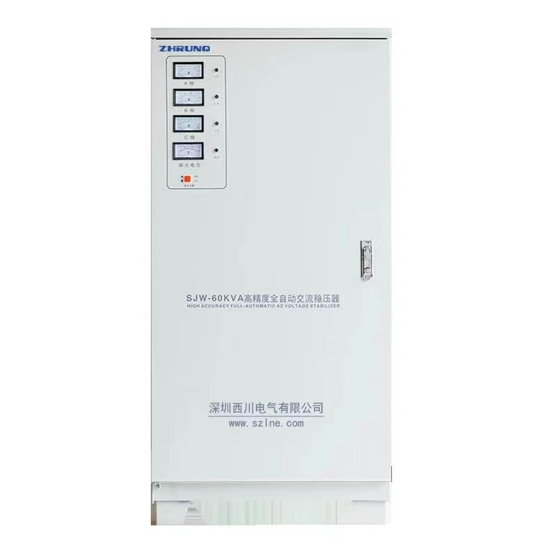 Three-phase SJW Svc 15kva 20kva 30kva 40kva three Phase Voltage Regulator Stabilizer For Elevator