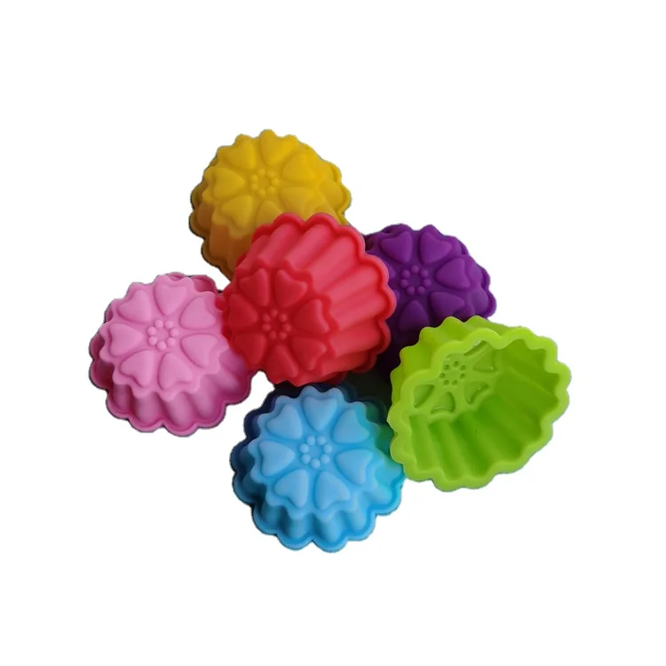 2023 best selling high quality Multicolor Baking cake chocolate silicone molds tool set