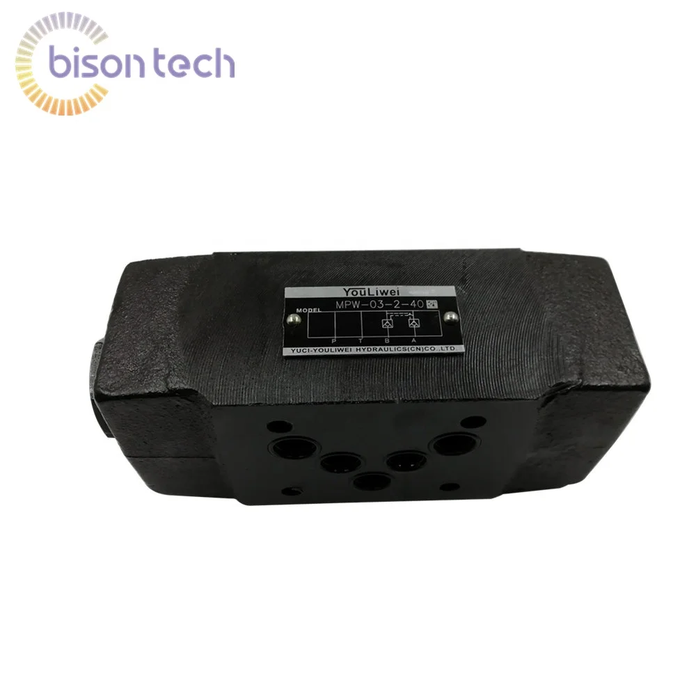 YUKEN series MPW-03 Pilot operated check modular valves  hydraulic modular valve MPA-03 MPB-03