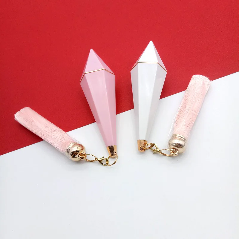 Akiaco Professional OEM Factory Of High Quality Custom Cosmetics Diamond Lipstick Empty Tube Pink Lipstick Tube