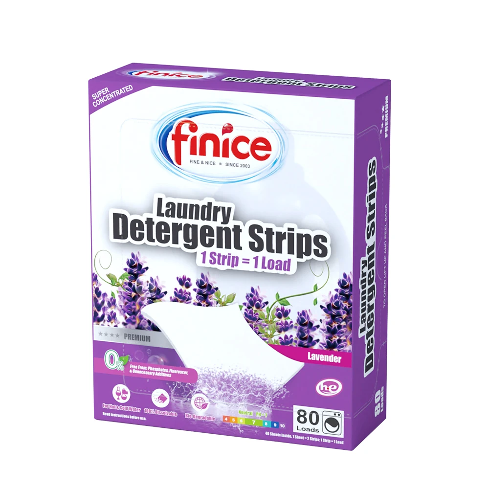 FNC753 Finice Washing Powder Bulk eco friendly detergent tablet laundry detergent sheets