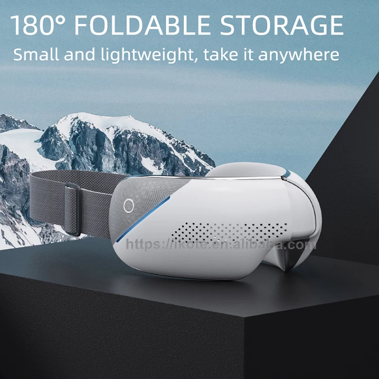 Hot Selling Home Use Factory Wholesale Pemf Eye Protection Massager Visible Eye Massage for Head