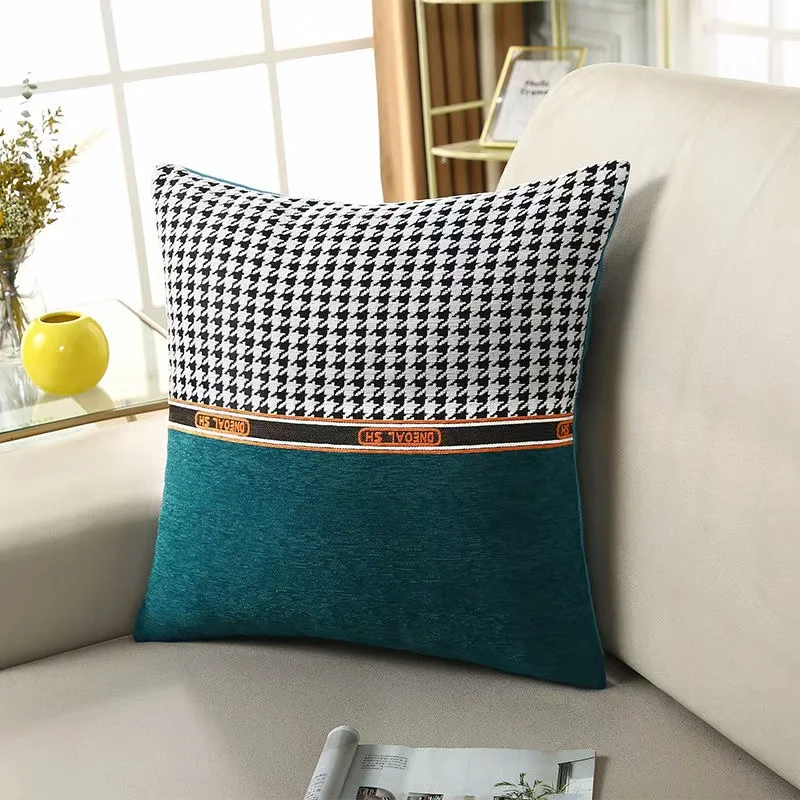 Decorative Throw Pillow Covers for Living Room Couch Bed Sofa, Home Decor, Soft Plush Striped Corduroy Square Cushion Case