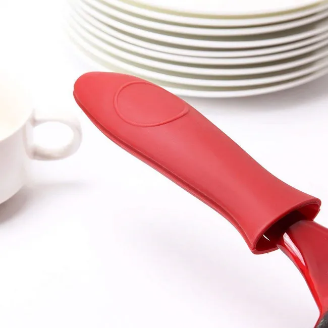 
Non Slip Hot resistant Silicone Pot Handle Holder for Cast Iron Skillets and Metal Frying Pans, for Cooking, Kitchen 