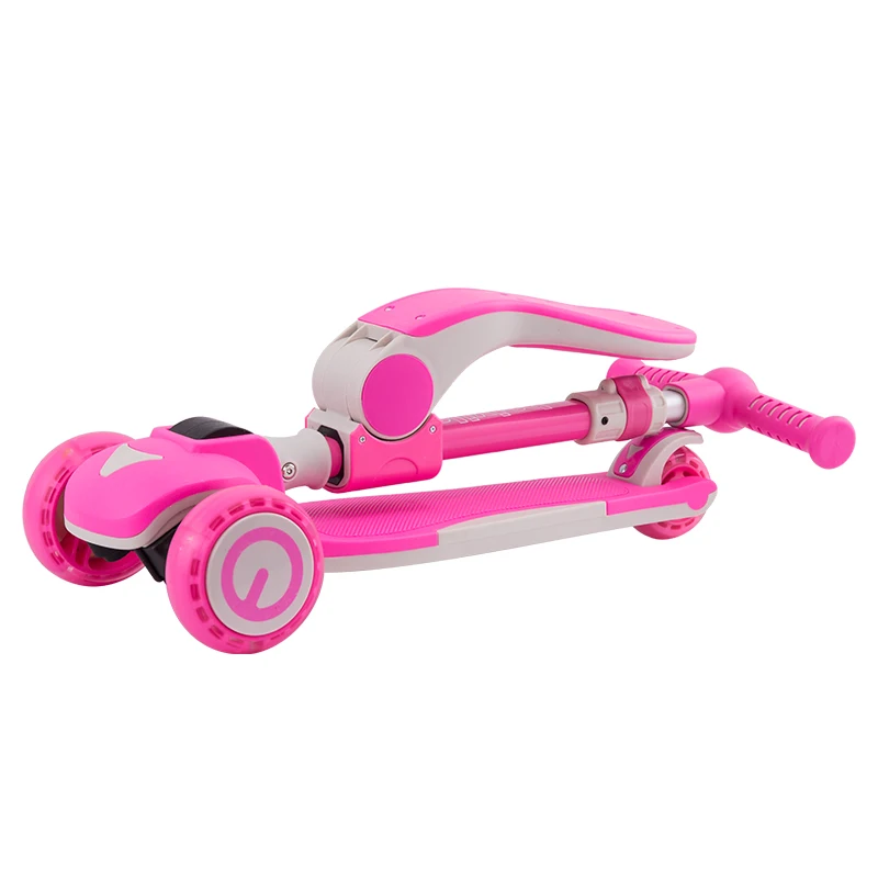 2022 New fashion Kids Foot Toys Scooter  3In1 Pu Led Wheels  3-wheel scooter