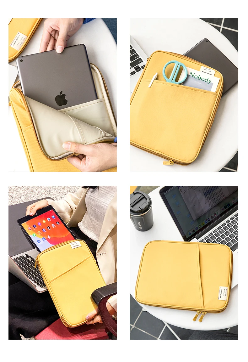 Eco-friendly Ladies Laptop Bag Women Waterproof Laptop Sleeve Case Female Anti-vibration Document Laptop bag With Stand Computer