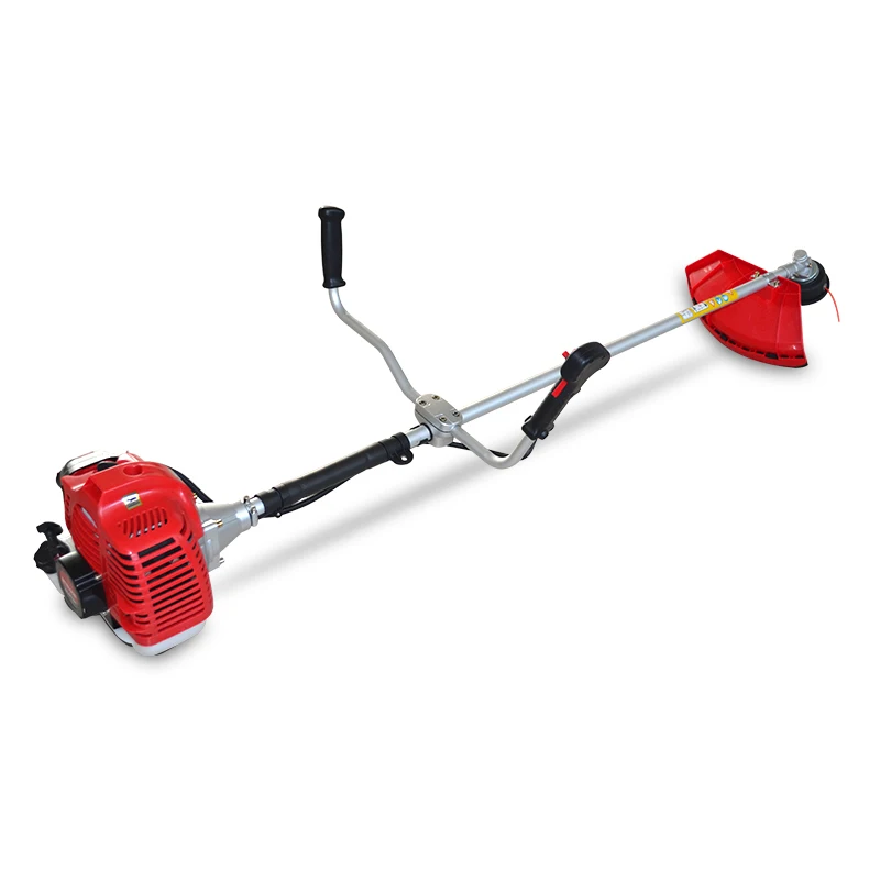 52cc Gas brush cutter 2 stroke amti-slip heavy duty best brush cutter lawn grass cutting machine for gardener