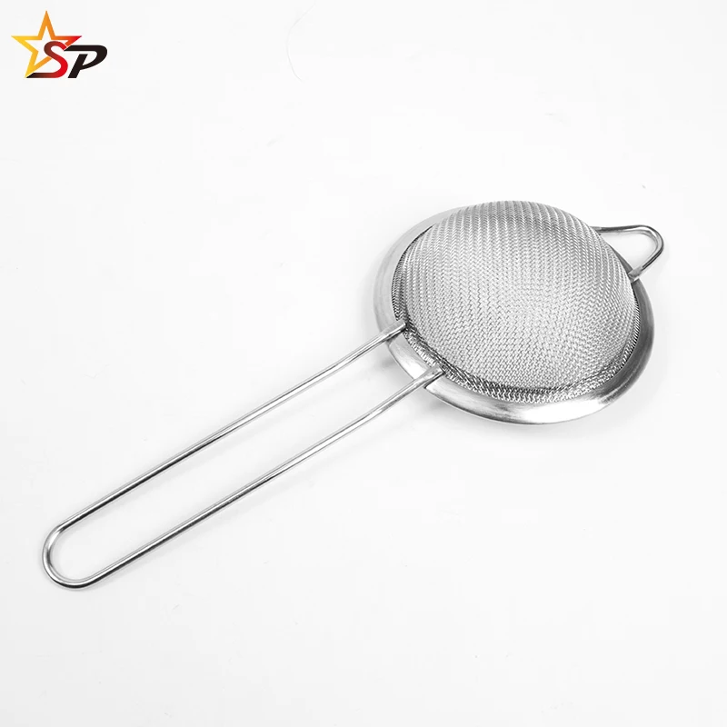 Stainless Steel Fine Mesh Wire Oil Skimmer Strainer Kitchen Multi-functional Filter Spoon Fried Food Net Kitchen Gadgets Tool