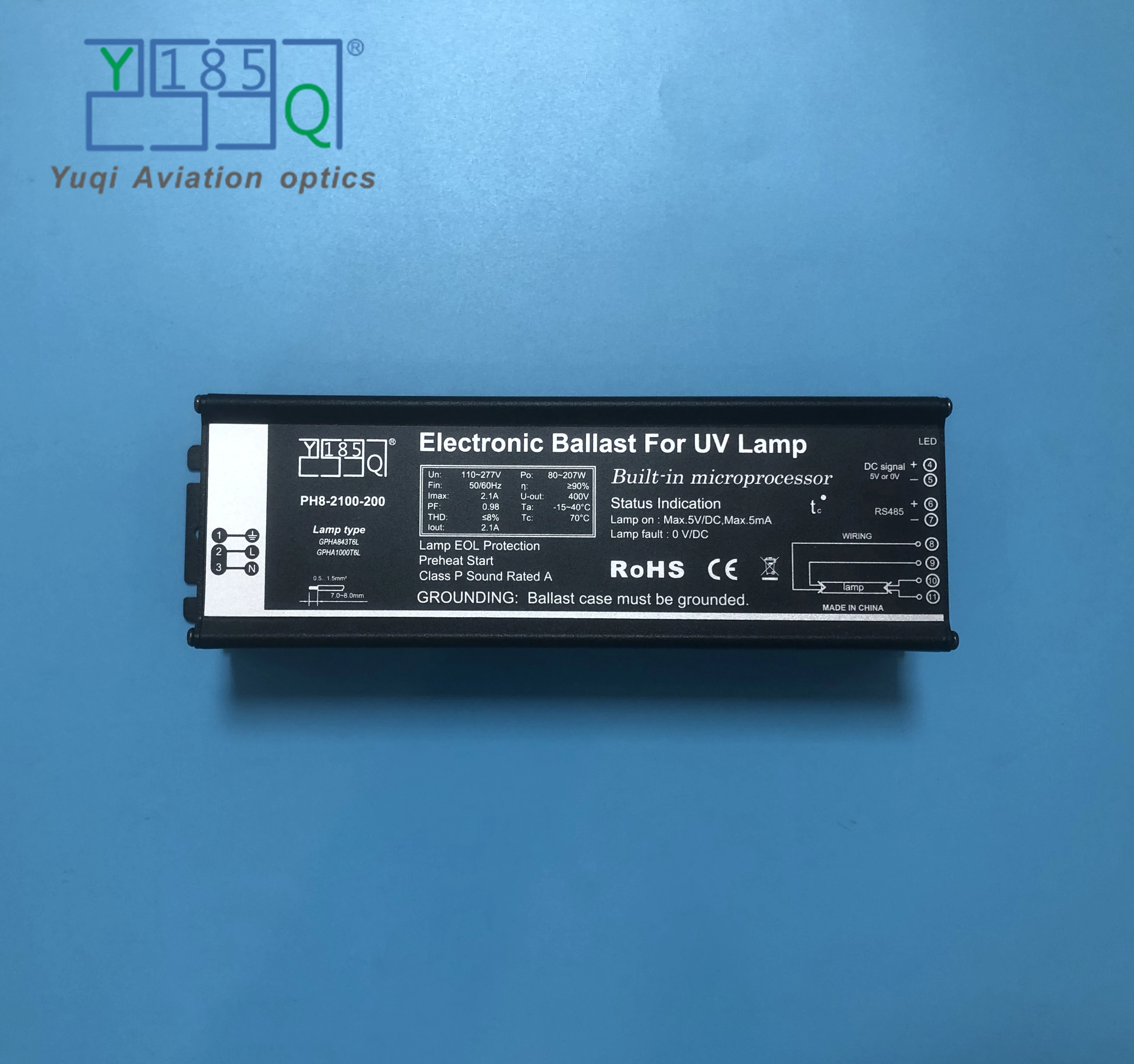 Программируемый цифровой 172 Вт интеллектуальный электронный постоянный ток выходной балласт