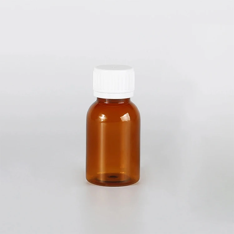 High Quality Medicinal Amber Glass Bottles And Jars With DIN 28mm Caps