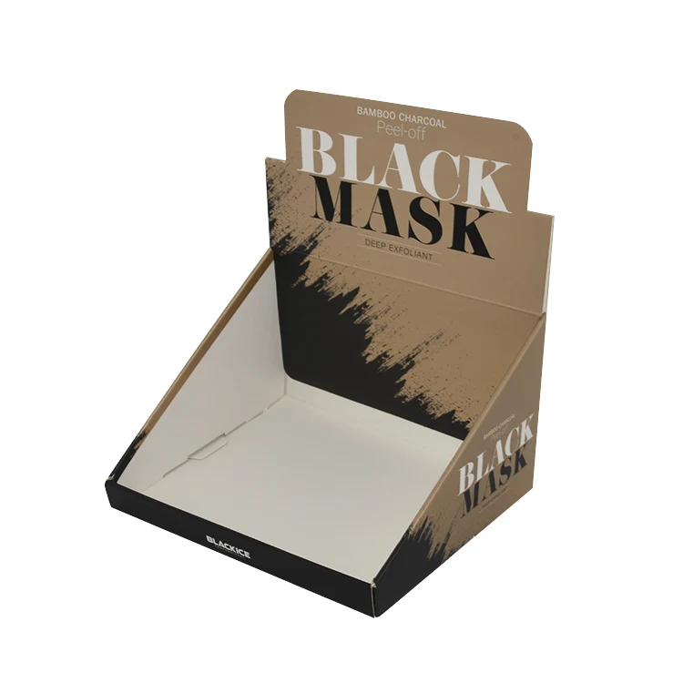 Custom Store Food Candy Pop Up Tear away Display Box Retail Cardboard Product Countertop Shelf Ready Display Shipper Box